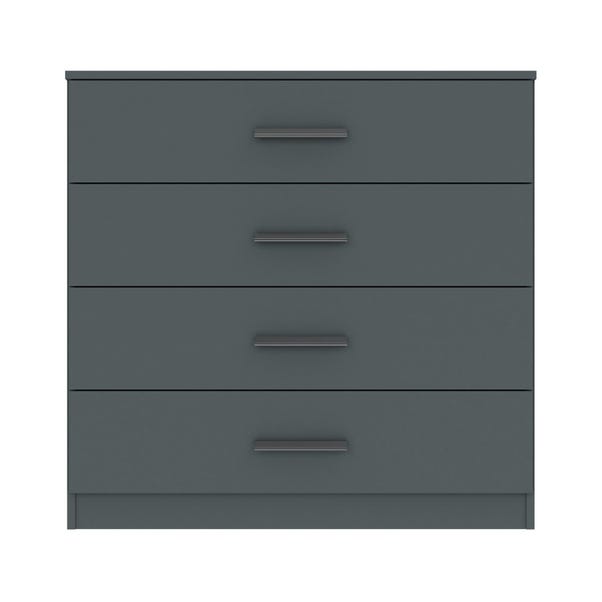 Norland 4 Drawer Chest, Graphite Grey image 1 of 3