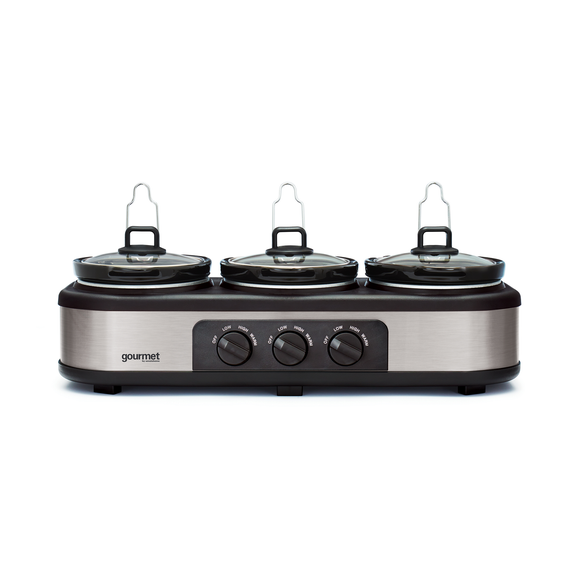 triple slow cooker walmart