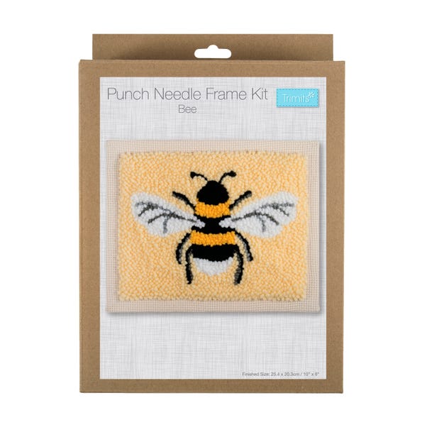 Punch Needle Kit Bee image 1 of 6
