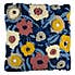 Punch Needle Kit Cushion Modern Floral MultiColoured