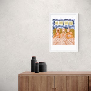 East End Prints Ladies Only Club Print