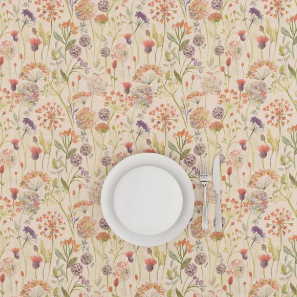 View By The Metre Watercolour Florals Oil Cloth View By The Metre Watercolour Florals Oil Cloth