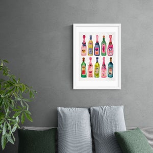 East End Prints Champagne Print