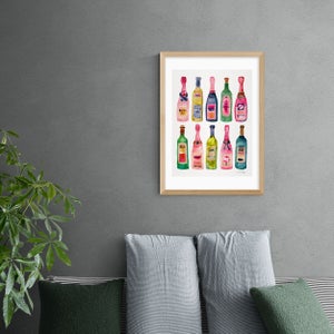 East End Prints Champagne Print