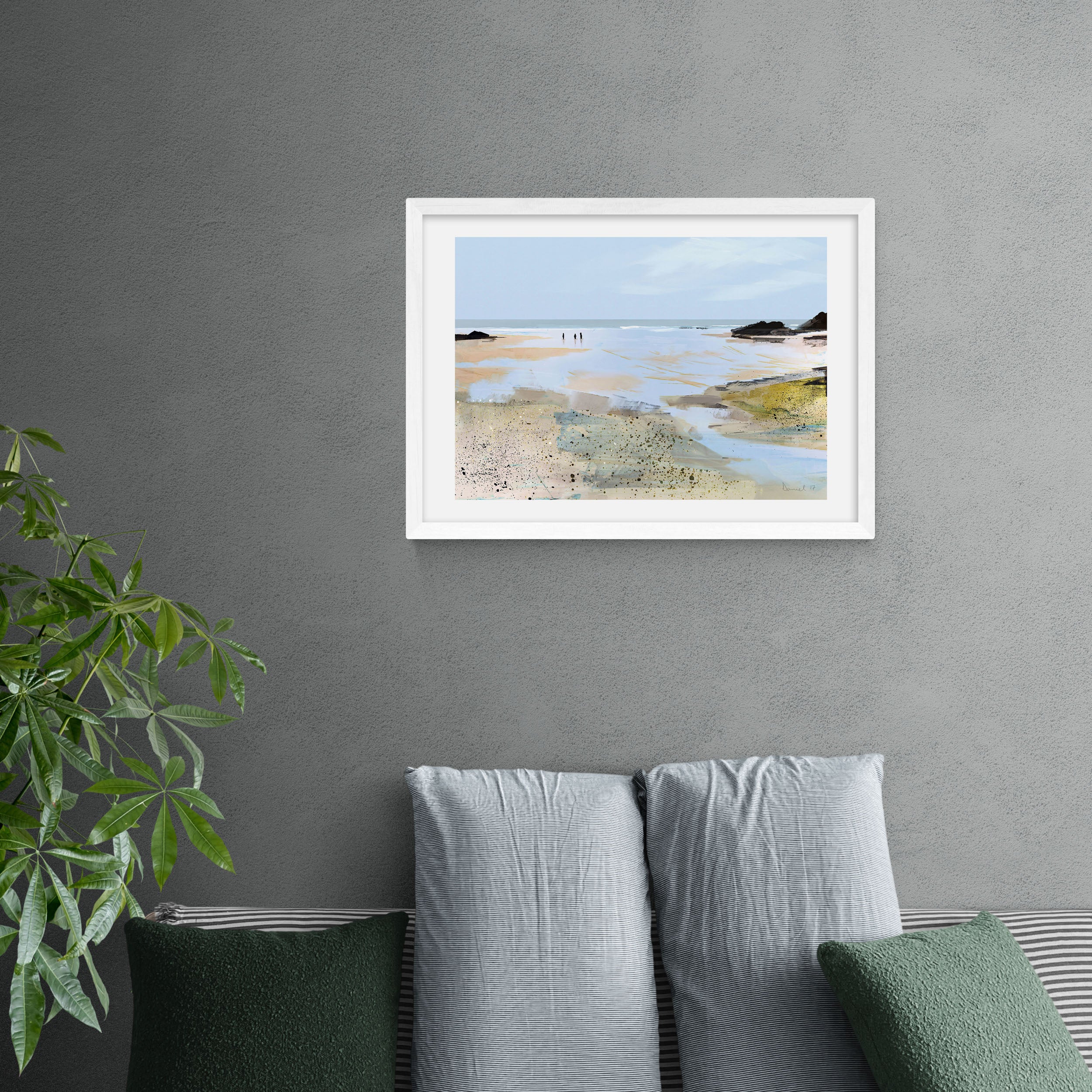 East End Prints Sea View Print | Dunelm