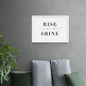 East End Prints Rise And Shine Print
