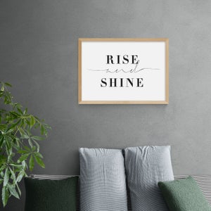 East End Prints Rise And Shine Print