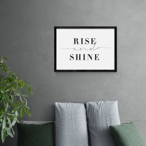 East End Prints Rise And Shine Print