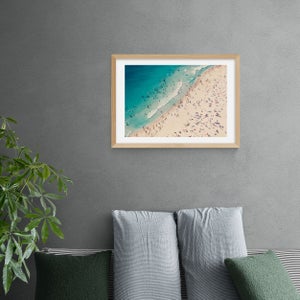 East End Prints Beach Love V Print