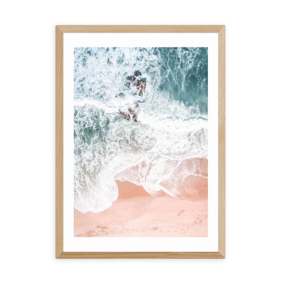 Photo 2 of East End Prints Sands Of Coral Haze Print
