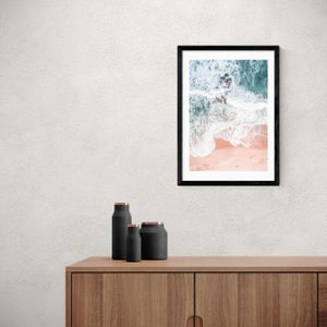 East End Prints Sands Of Coral Haze Print