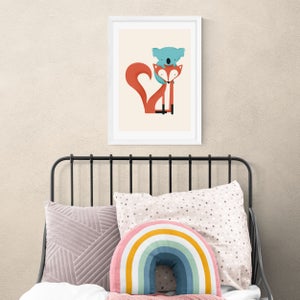 East End Prints Fox And Koala Print