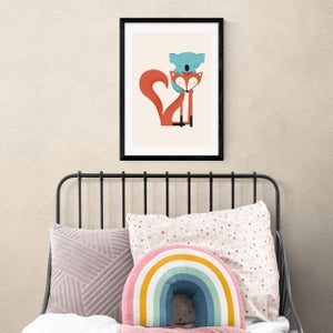 East End Prints Fox And Koala Print