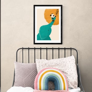 East End Prints Pandas Little Helper Print