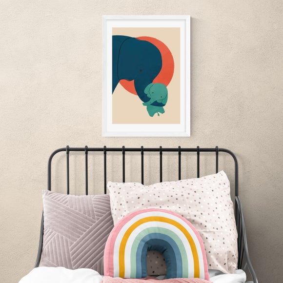 East End Prints Baby Elephant Print