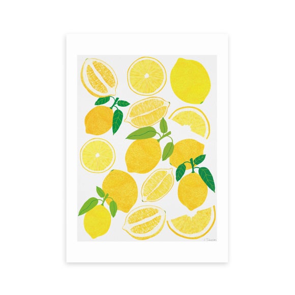 East End Prints Lemon Harvest Print