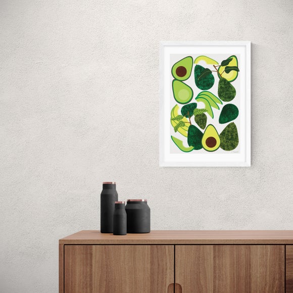 East End Prints Avocado by Leanne Simpson Print
