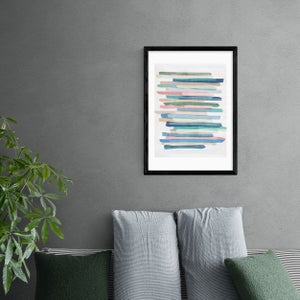 East End Prints Pastel Stripes Print