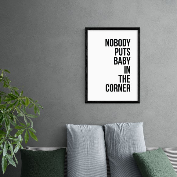 East End Prints Baby in the Corner Print