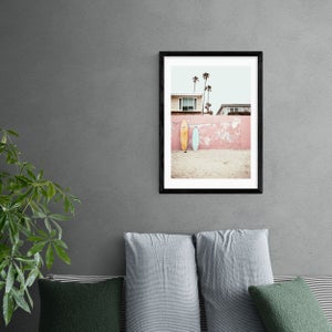 East End Prints At The Beach Print