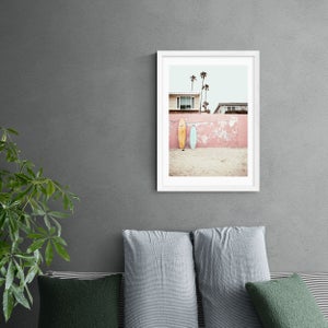 East End Prints At The Beach Print
