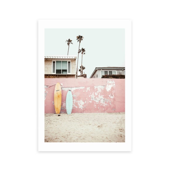 East End Prints At the Beach Print