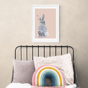 East End Prints Rabbit Print