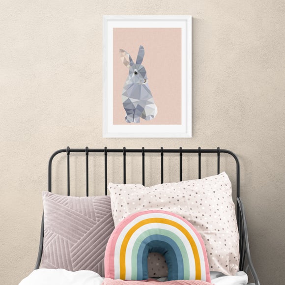 East End Prints Rabbit Print