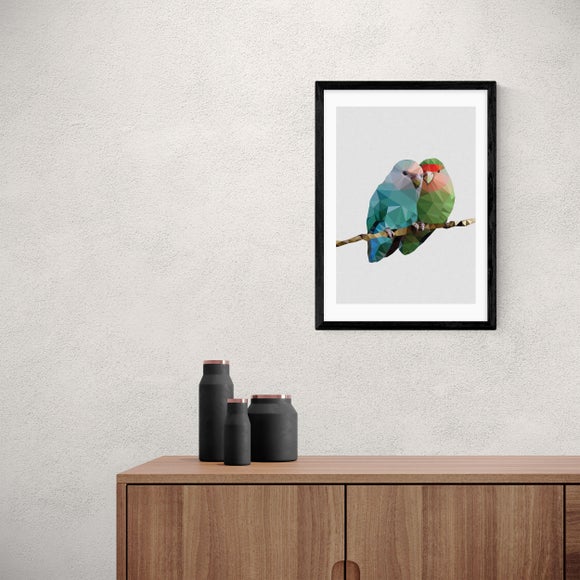 East End Prints Two Love Birds Print