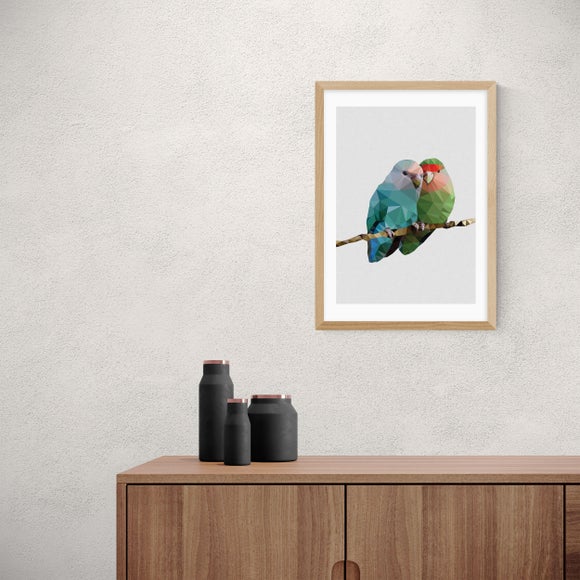 East End Prints Two Love Birds Print