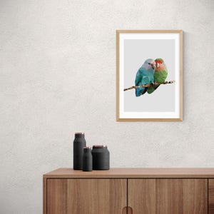 East End Prints Two Love Birds Print