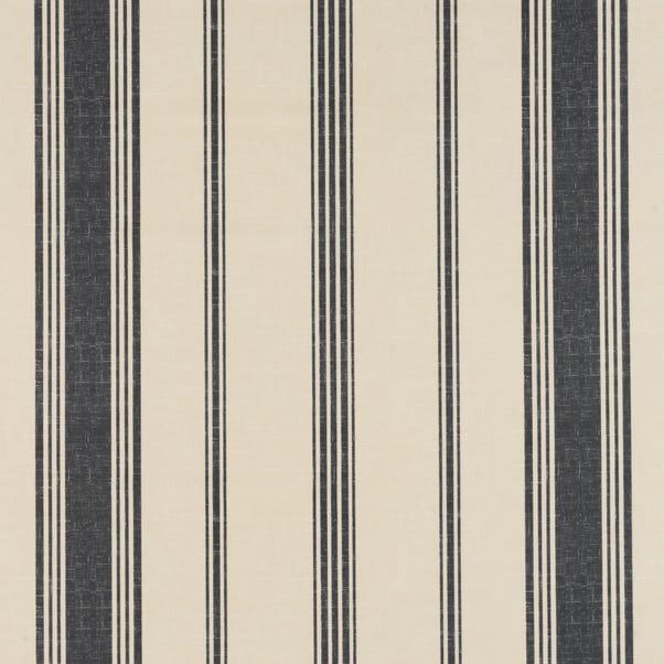 By the Metre Churchgate Drayton Grey Stripe Oilcloth image 1 of 4