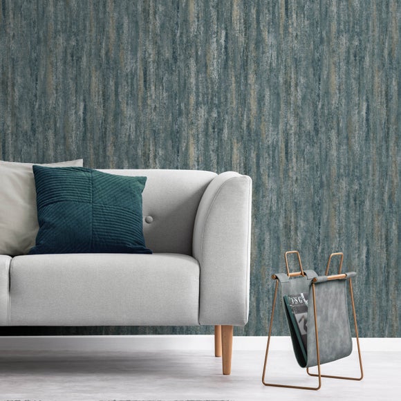 Luxe Textured Stripe Wallpaper