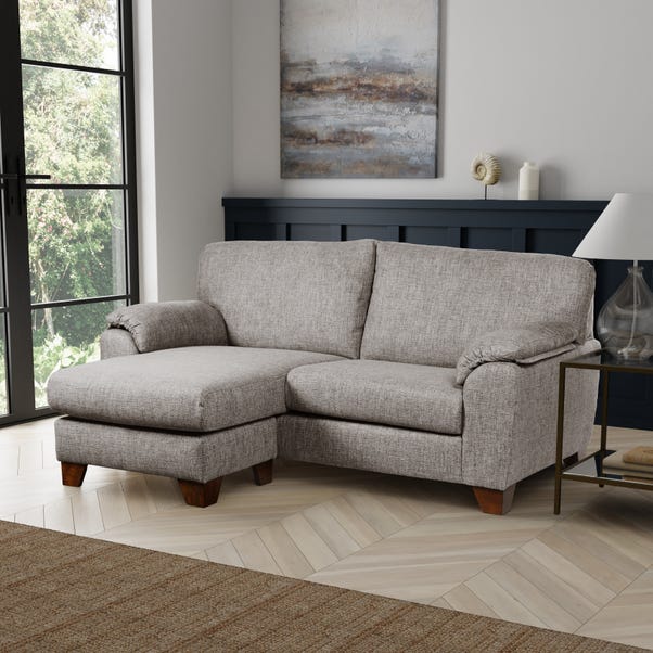 Meyer Tonal Weave Reversible Compact Corner Sofa image 1 of 9