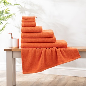 Super Soft Pure Cotton Towel Burnt Orange