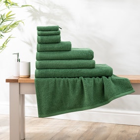 Super Soft Pure Cotton Towel Clover Green