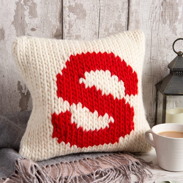 Wool Couture Personalised Cushion Knit Kit image 1 of 5