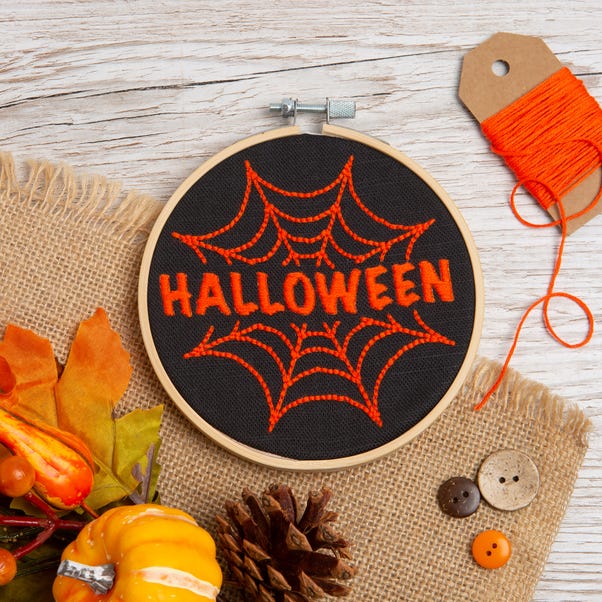 Wool Couture Halloween Embroidery Kit image 1 of 5