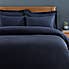 Alston Waffle Navy Duvet Cover and Pillowcase Set  undefined