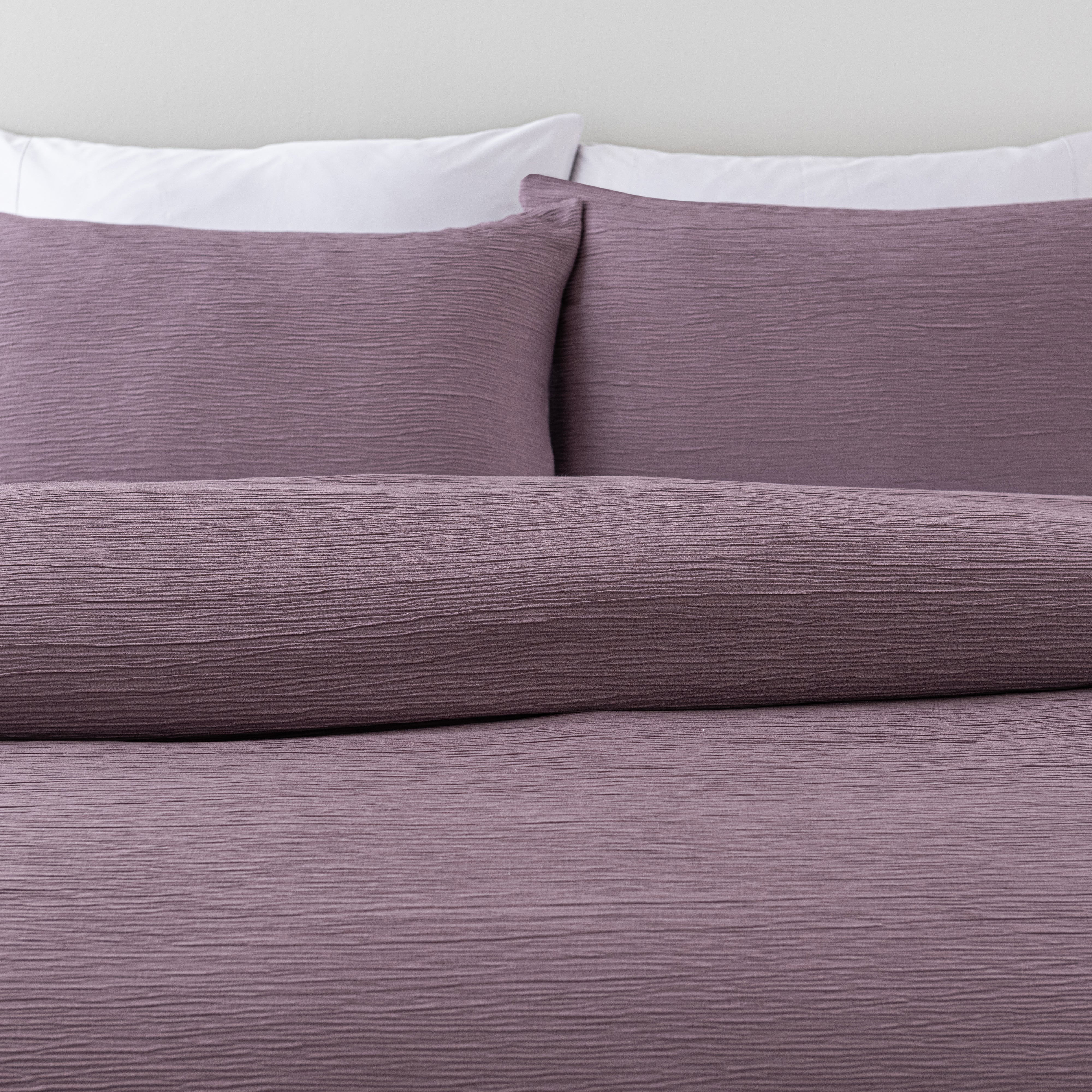 Alford Textured Thistle Duvet Cover and Pillowcase Set | Dunelm