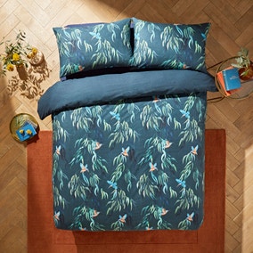 Kingfisher Duvet Cover and Pillowcase Set
