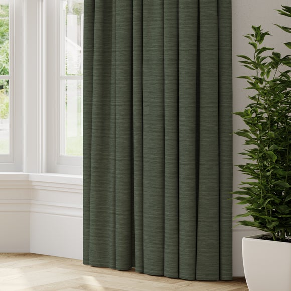 Austen Recycled Polyester Made to Measure Fabric By the Metre Austen Emerald