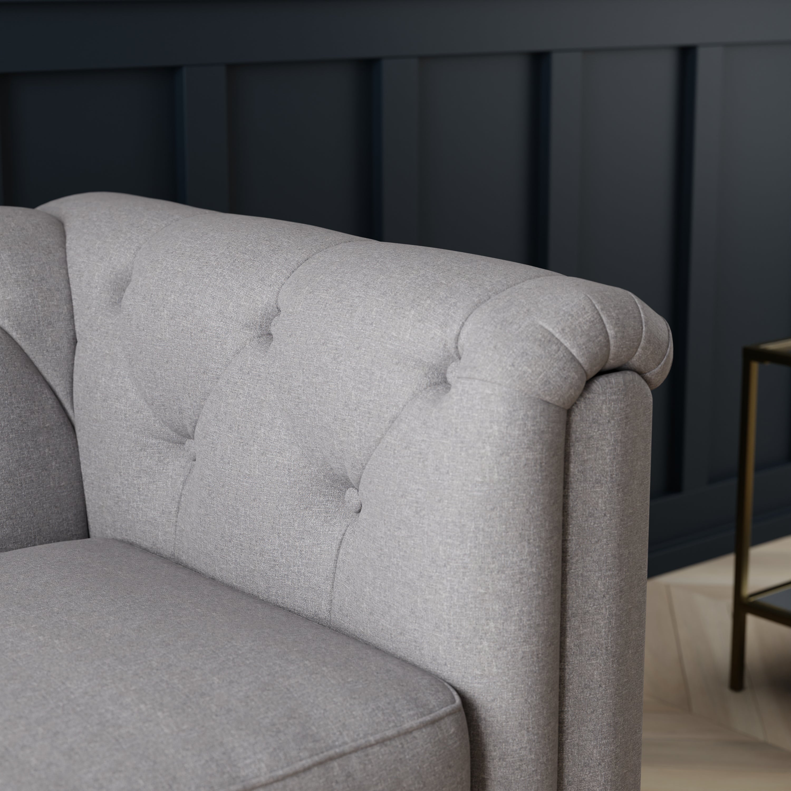 Chesterfield Soft Texture 2 Seater Sofa | Dunelm