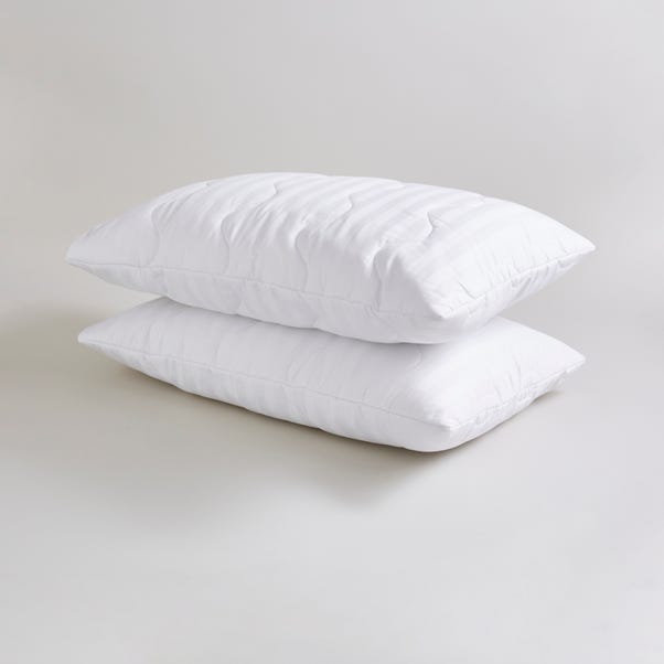 Hotel Pack of 2 Luxury Cotton  Pillow Protectors image 1 of 5
