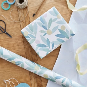 Leafy Floral 3M Wrapping Paper