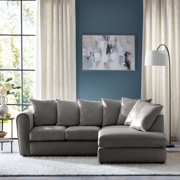 Crushed velvet deals sofa dunelm