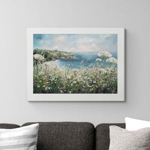 Blackpool Sands- Devon Framed Print