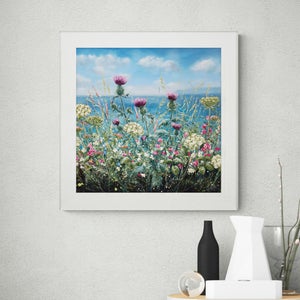 A Distant Gull Framed Print