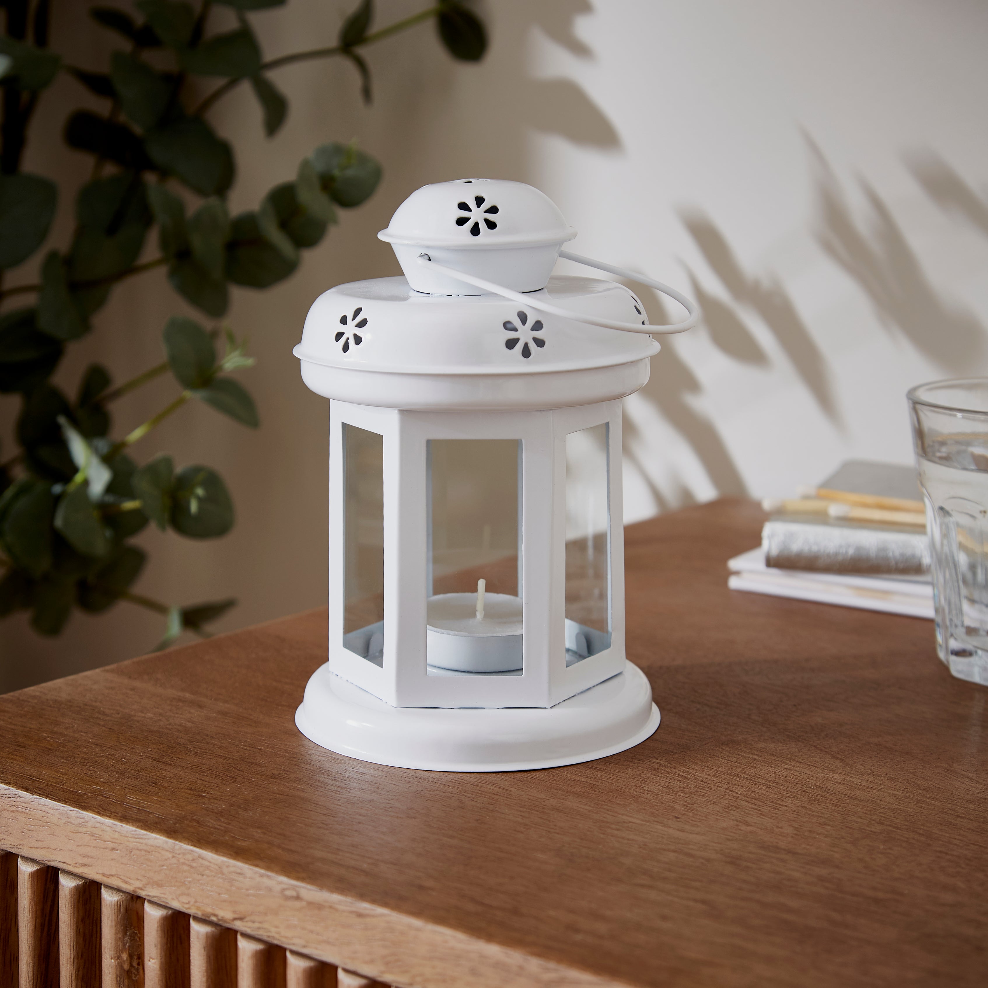 Mini Lantern 15cm White