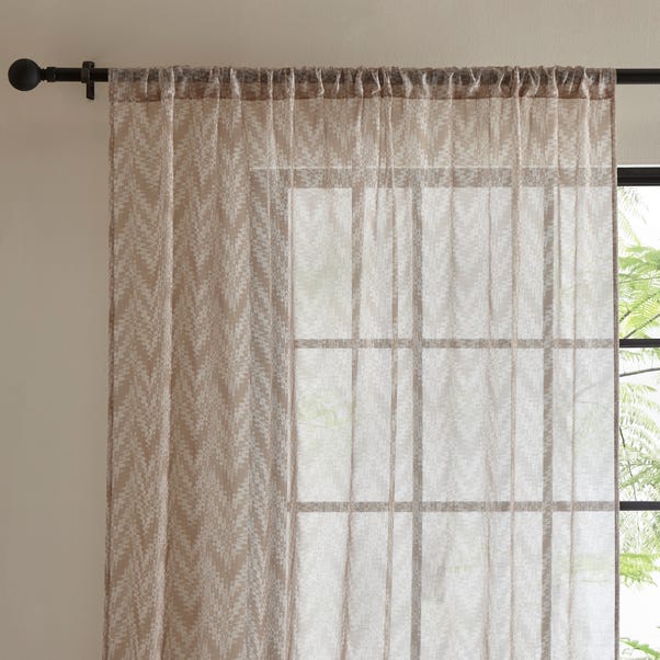 Global Chevron Natural Slot Top Voile image 1 of 4